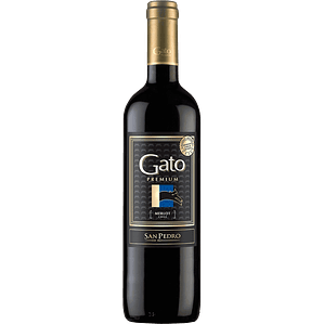 Vino Gato Premium Merlot 750cc