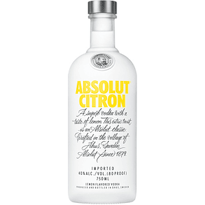 Vodka Absolut Citron 750cc