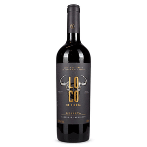 Vino Loco de Piedra Reserva Cabernet Sauvignon 13,5° 750cc