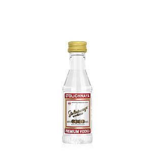 Pack 12x Vodka Stolichnaya Miniatura 50cc
