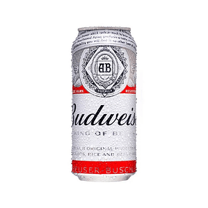 24x Cerveza Budweiser 5,0° Lata 473cc