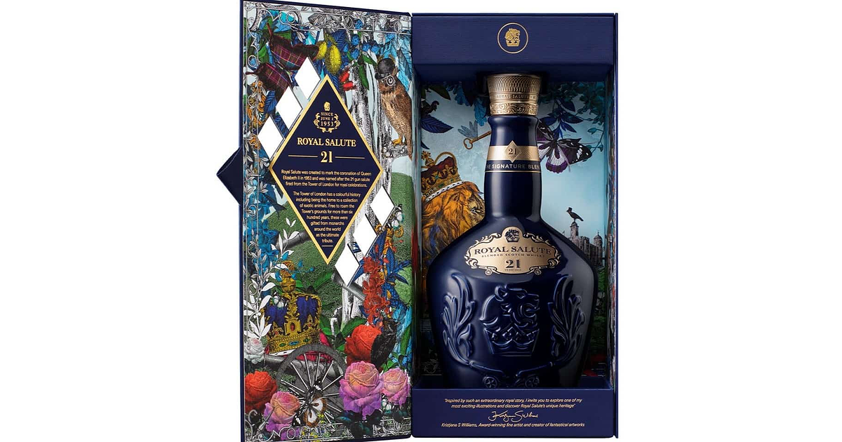 Whisky Royal Salute 21 años Ultimate Tribute 700cc Precio