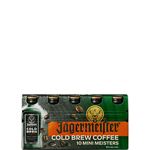 Pack x10 Jagermeister Cold Brew Coffee Miniatura 20cc