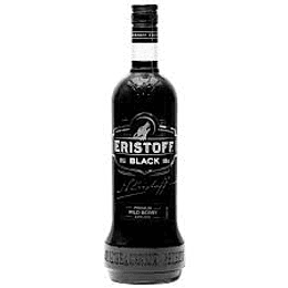 Vodka Eristoff Black 18º 1 Litro