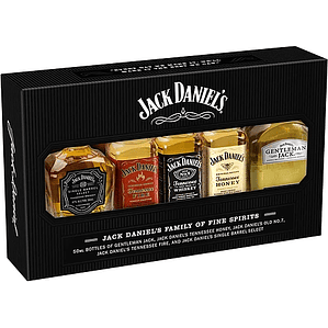 Pack 5 x Miniaturas Jack Daniels 50cc 