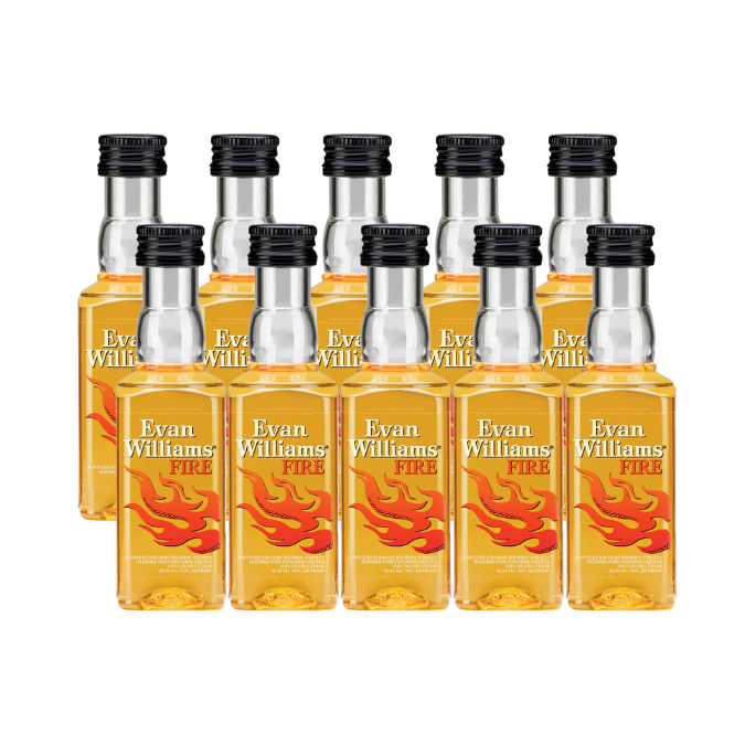 PACK X10 WHISKEY EVANS WILLIAMS 50cc