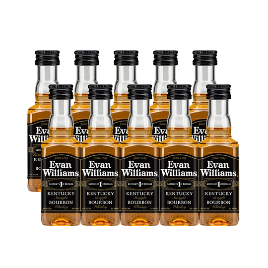 PACK X10 WHISKEY EVANS WILLIAMS 50cc 