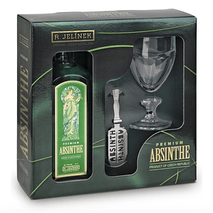 Pack Absenta Jelinek 70° 700cc + Copa + Cucharita