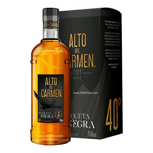 Pisco Alto del Carmen Etiqueta Negra 40° 750cc