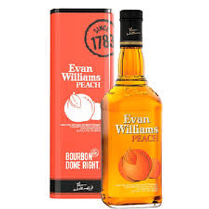 WHISKEY EVAN WILLIAMS PEACH 750cc 35°
