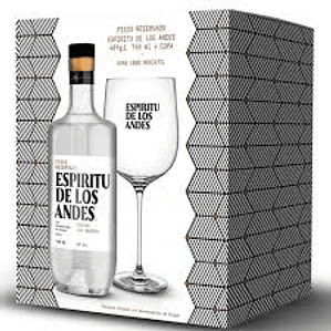 Pisco Espíritu De los Andes 40° 750cc
