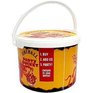 Whisky Fireball Cinnamon Party Bucket 20x50cc