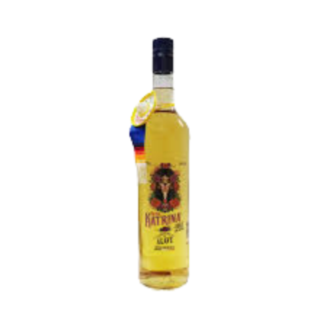 Destilado Agave Frida Katrina Gold con Gusano 38º 1L 1