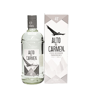 Pisco Alto del Carmen 40° Transparente 750cc