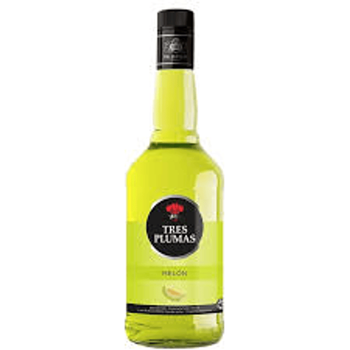 Licor de Melón 22º Tres Plumas 700cc 1