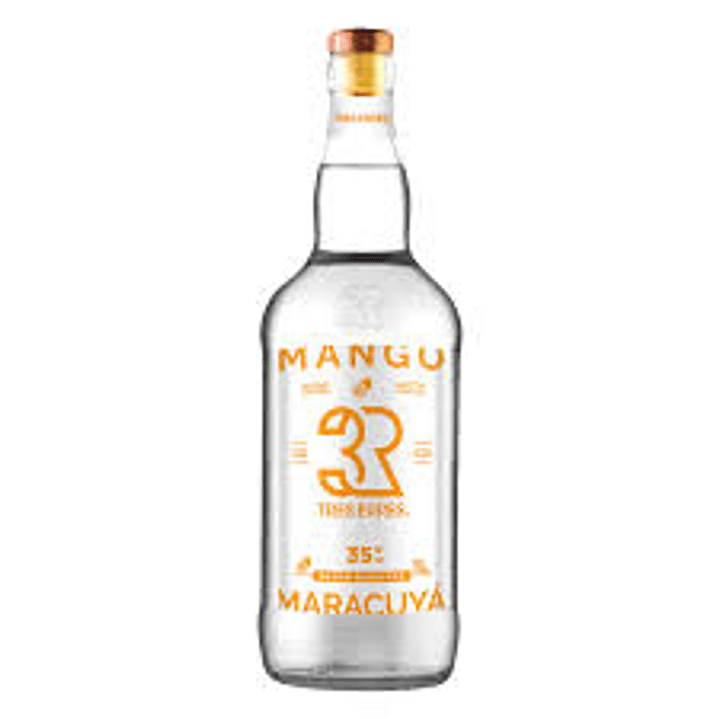 Pisco Tres Erres Sabor Mango Maracuya 35° 1Litro 1