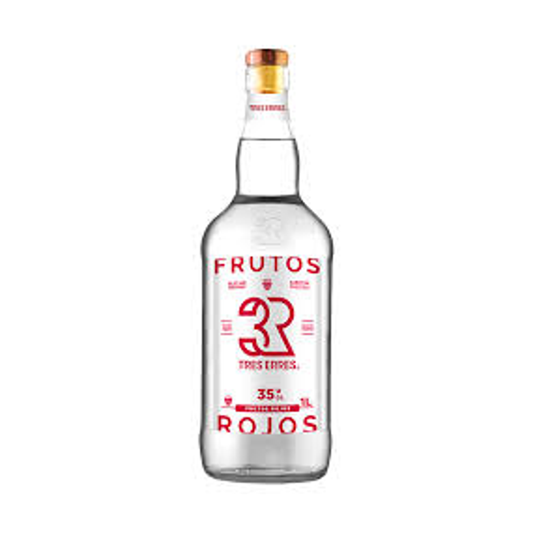 Pisco Tres Erres Sabor Frutos Rojos 35° 1Litro 1