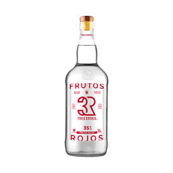 Pisco Tres Erres Sabor Frutos Rojos 35° 1Litro 1