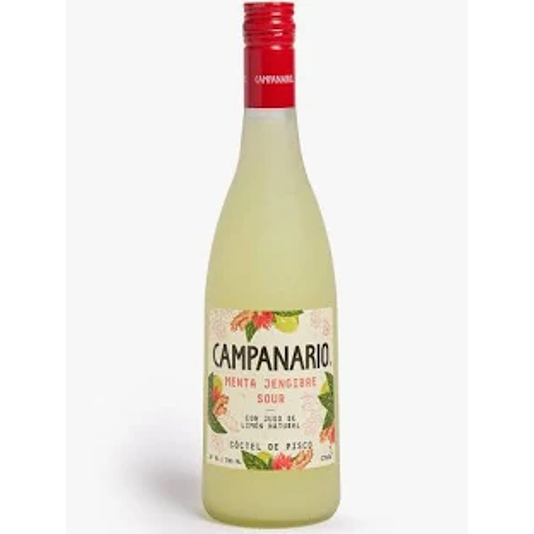 Cóctel Campanario Menta Jengibre Sour 14° 700cc 1