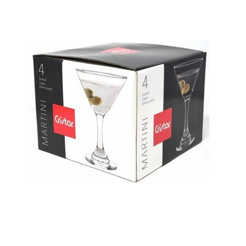 Copa Cocktail Martini Cristar De 274ml Preparaciones