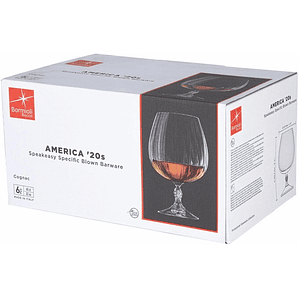 SET 6 x COPA COGNAC BORMIOLI ROCCO 650cc