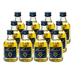 Pack 12x Pisco Mistral 35° Miniatura 50cc