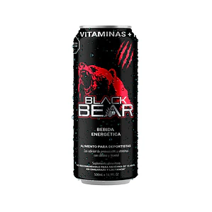 Energetica Black Bear Lata 500cc