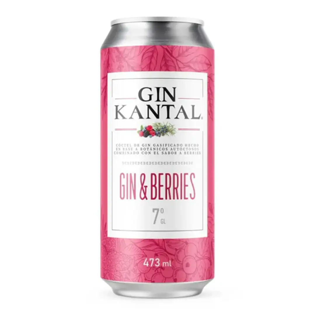 Gin Kantal Berries 7º Lata 473cc 1