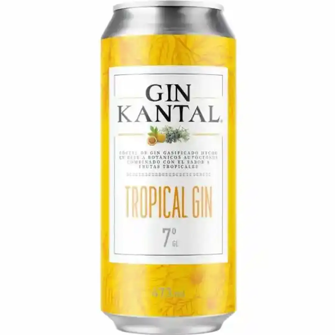 GIN KANTAL TROPICAL 7º LATA 473cc 1