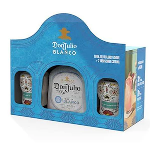 Tequila Don Julio Blanco 40° + 2 shot catrina