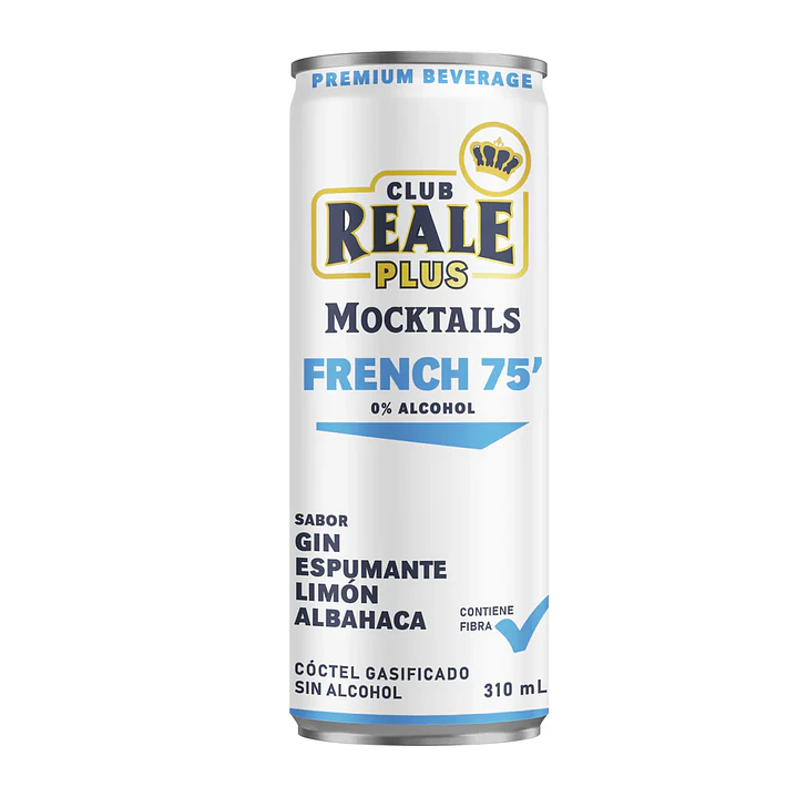 French 75 Mocktail sin alcohol Lata 310cc 1