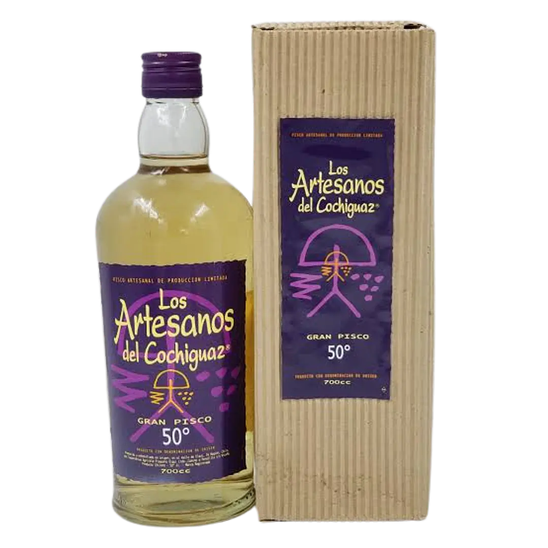 Pisco Artesanos del Cochiguaz 50° 700cc 1