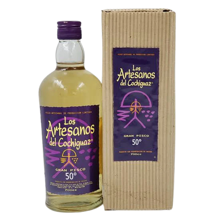 Pisco Artesanos del Cochiguaz 50° 700cc 1