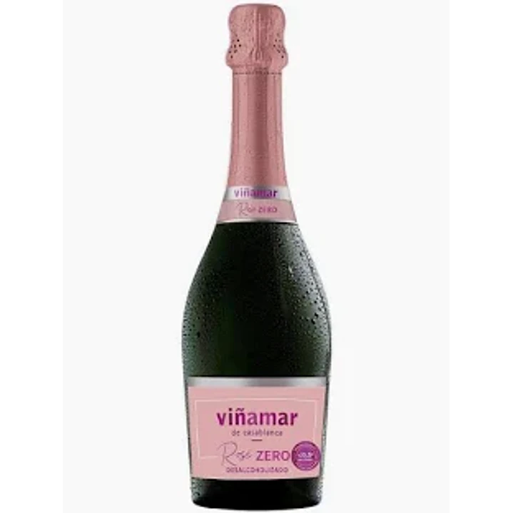Espumante Viña Mar Rose Zero Desalcoholizado <0.5° 750cc 1