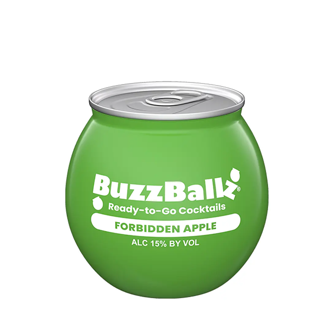 Cóctel BuzzBallz Apple 15º 200cc 1