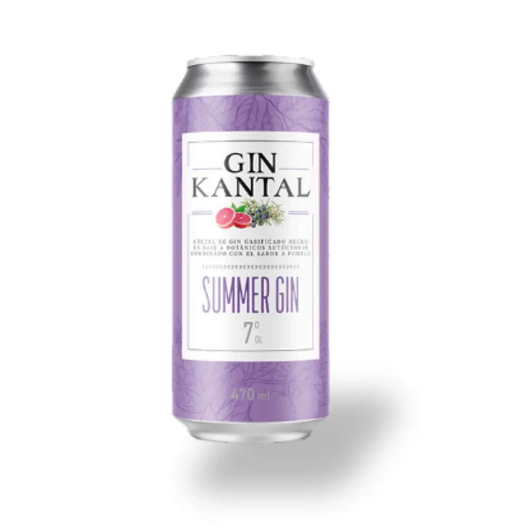 Gin Kantal Summer 7º Lata 473cc 1