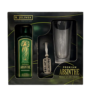 Pack Absenta Jelinek 70° 700cc + Copa + Cucharita