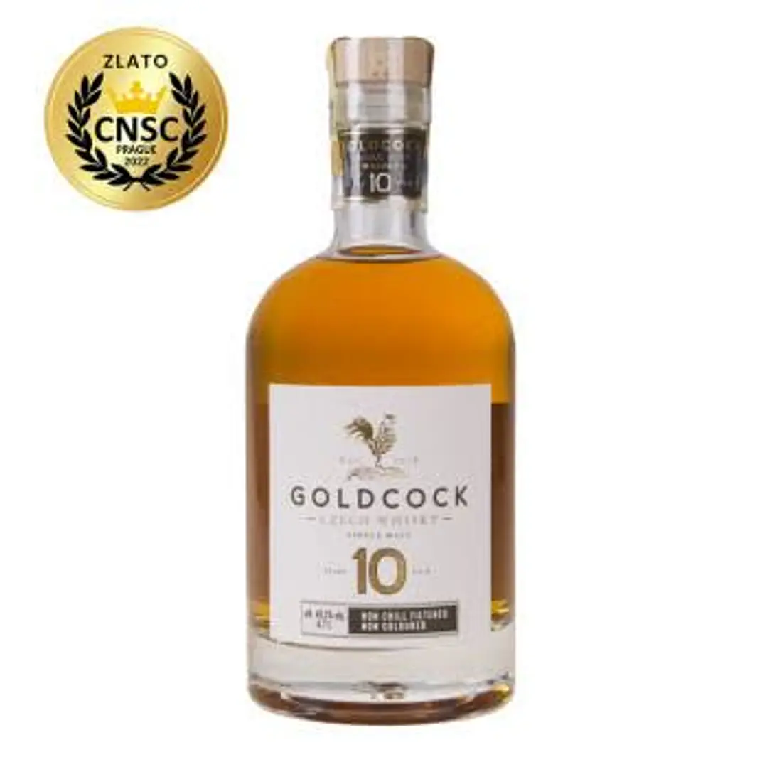 Whisky GoldCock Single Malt 10 Años 49.2° 700cc 1