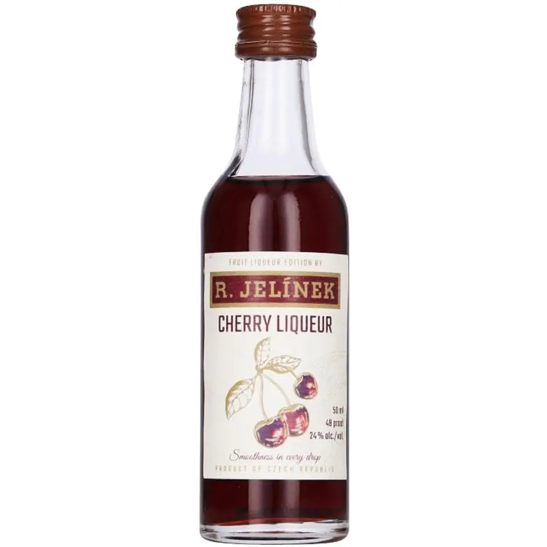 Licor de Cereza (Cherry) R. Jelinek 24° Miniatura 50cc 1