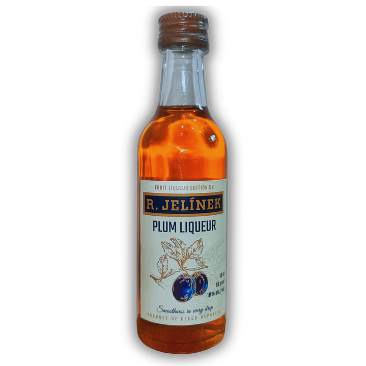 Licor de Ciruela ( Plum) R. Jelinek 24° Miniatura 50cc 1