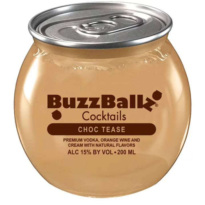 Cóctel BuzzBallz Choc Tease 15º 200cc 1