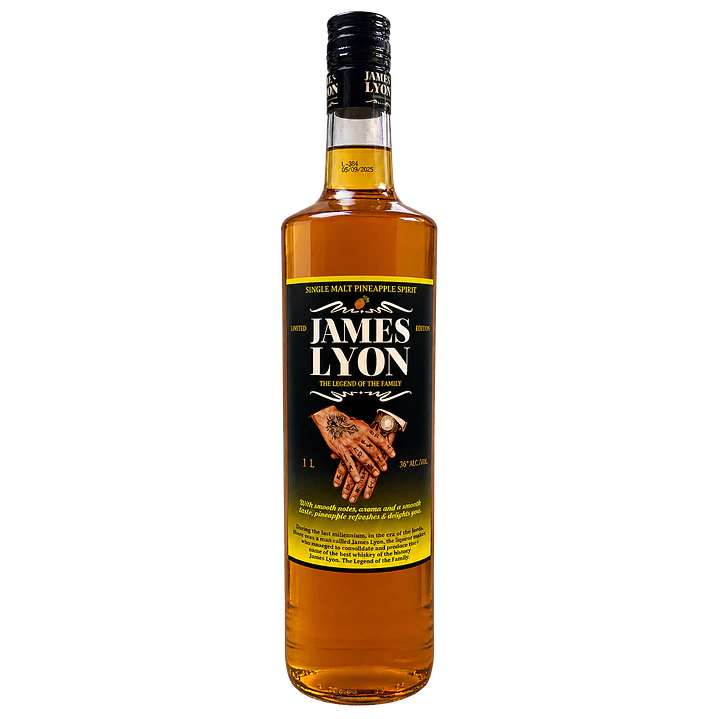 Whiskey James Lyon Piña 36º 1L 1