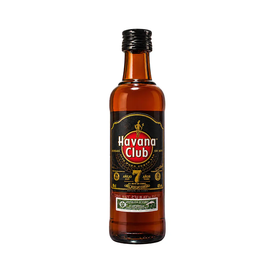 Ron Havana Club 7 años 40º Miniatura 50cc 1