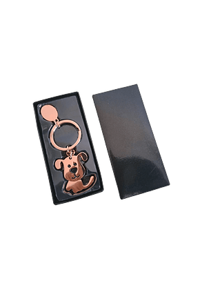 Llavero Perro Cobrizado Elegance Class