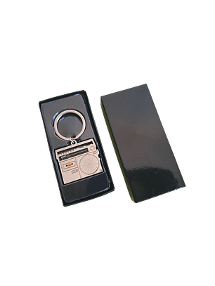 Llavero Metálico Radio Cassette Elegance Class