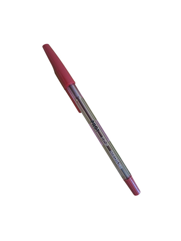 Bolígrafo Pasta Rojo BP-S Medio Pilot 1