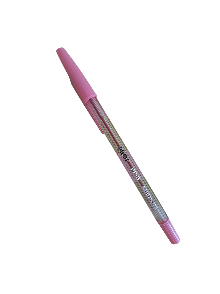Bolígrafo Pasta Rosado BP-S Medio Pilot 1