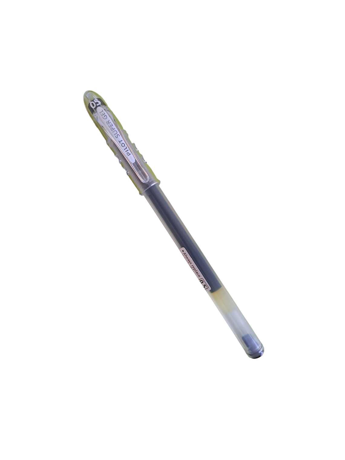 Bolígrafo SUPER GEL Negro 0.5 mm Pilot 1