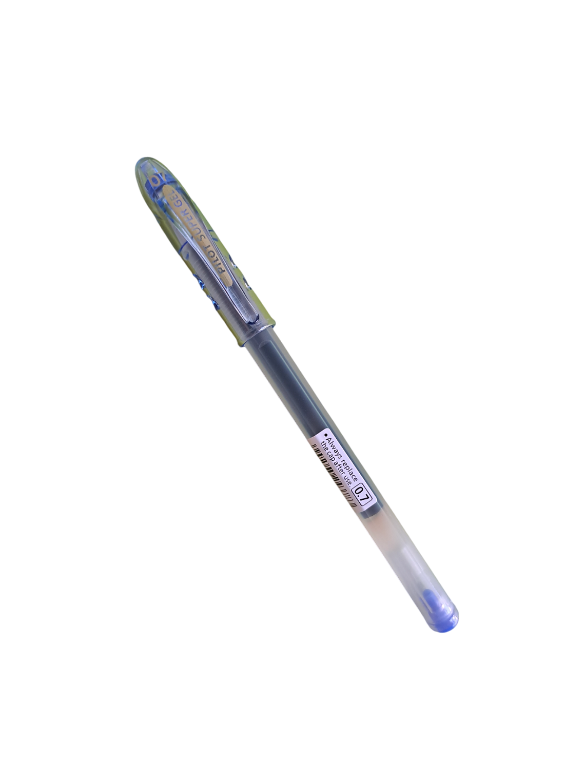 Bolígrafo SUPER GEL Azul 0.7 mm Pilot 1