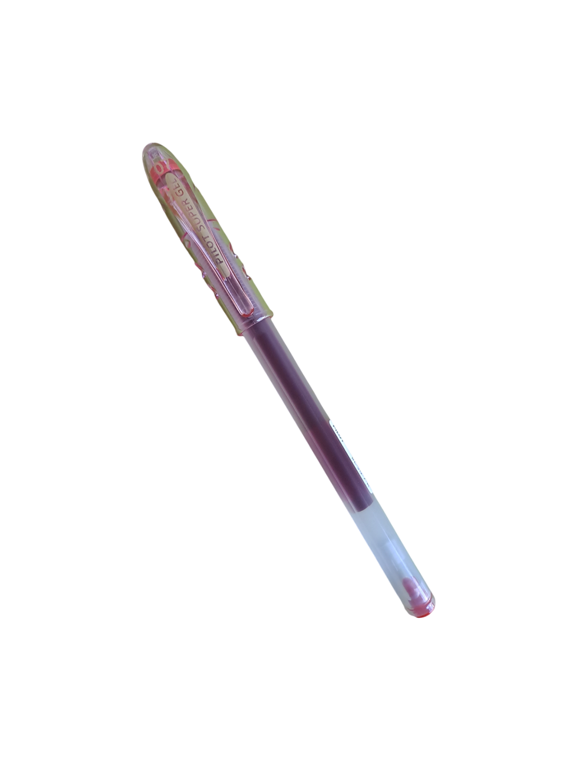 Bolígrafo SUPER GEL Rojo 0.7 mm Pilot 1